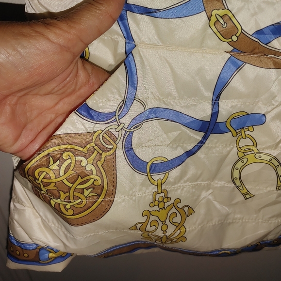 J McLaughlin Reversible Equestrian  Tahoe Down Vest Sz.L NWT - Picture 4 of 9